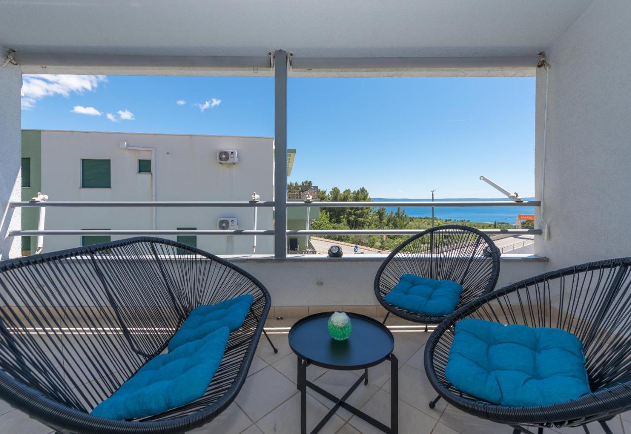 Deluxe 3 Bedroom Apartment With Sea View Baška Voda Exterior foto